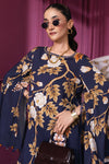 3 Pc Unstitched Printed Linen Suit