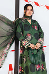 3 Pc Unstitched Printed Marina Twill Suit