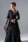3 Piece Unstitched Embroidered Organza Suit