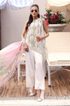 3 Piece Unstitched Embroidered Lawn Suit