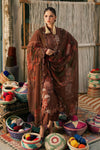3 Piece Unstitched Embroidered Dobby Linen Suit