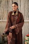 3 Piece Unstitched Embroidered Dobby Linen Suit
