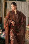 3 Piece Unstitched Embroidered Dobby Linen Suit