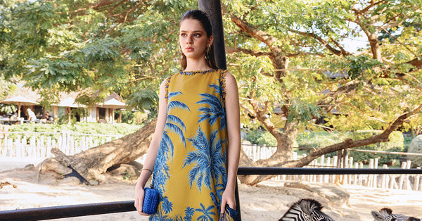 3 Piece Unstitched Embroidered Lawn Suit
