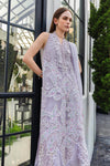 3 Piece Unstitched Embroidered Lawn Suit