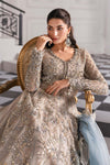 3 Piece Unstitched Embroidered Net Suit | BD-3002
