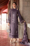 3 Piece Unstitched Embroidered Linen Suit | DL-1202