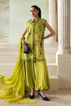 3 Piece Unstitched Embroidered Bemberg Raw Silk Suit