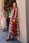 3 Piece Unstitched Embroidered Lawn Suit