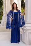 3 Piece Unstitched Embroidered Chiffon Suit | MPC-25-103