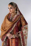 3 Piece Unstitched Embroidered Raw Silk Suit