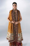 3 Piece Unstitched Embroidered Raw Silk Suit