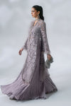 3 Piece Unstitched Embroidered Organza Suit