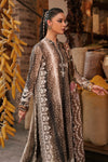 3 Piece Unstitched Embroidered Linen Suit