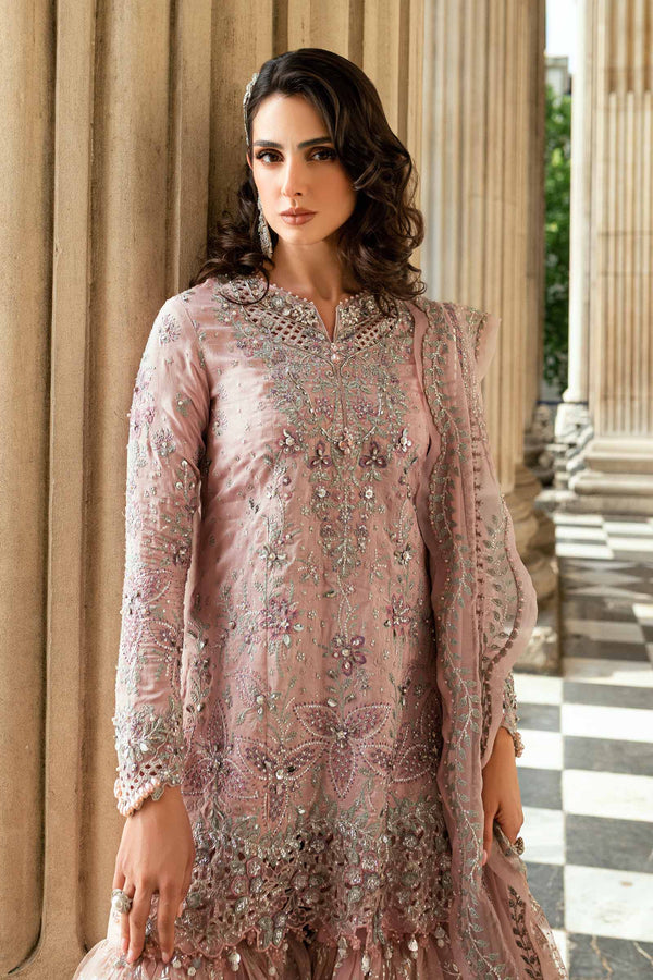3 Piece Unstitched Embroidered Raw Silk Suit