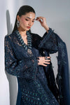 3 Piece Unstitched Embroidered Organza Suit