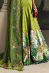 3 Piece Unstitched Embroidered Raw Silk Suit