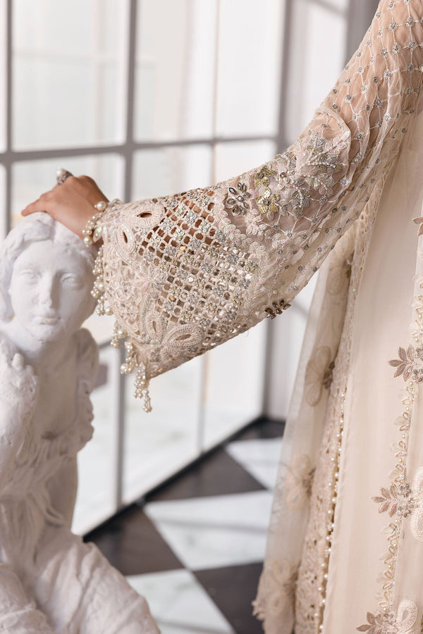 3 Piece Unstitched Embroidered Chiffon Suit | BD-3007
