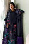 3 Piece Unstitched Embroidered Raw Silk Suit