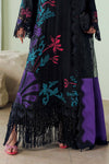 3 Piece Unstitched Embroidered Raw Silk Suit