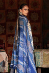 3 Piece Unstitched Embroidered Irish Linen Suit