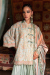 3 Piece Unstitched Embroidered Irish Linen Suit