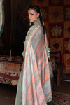 3 Piece Unstitched Embroidered Irish Linen Suit