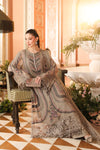 3 Piece Embroidered Chiffon Suit