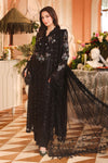 3 Piece Embroidered Chiffon Suit