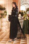 3 Piece Embroidered Chiffon Suit