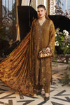 3 Piece Embroidered Chiffon Suit