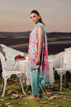 3 Pc Unstitched Embroidered Arabic Lawn Suit | MB-PFUS25-10A