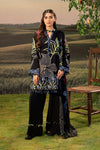 3 Pc Unstitched Embroidered Arabic Lawn Suit | MB-PFUS25-08B