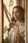 3 Pc Unstitched Embroidered Slub Lawn Suit | MB-CUS25-912B