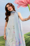 3 Pc Unstitched Embroidered Lawn Suit