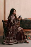 3 Pc Unstitched Embroidered Slub Khaddar Suit