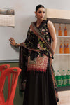 3 Pc Unstitched Embroidered Slub Khaddar Suit