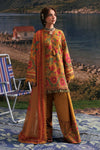 3 Pc Unstitched Embroidered Slub Khaddar Suit