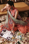 3 Pc Unstitched Embroidered Linen Suit