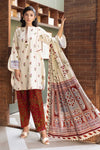 3 Pc Unstitched Printed Lawn Suit