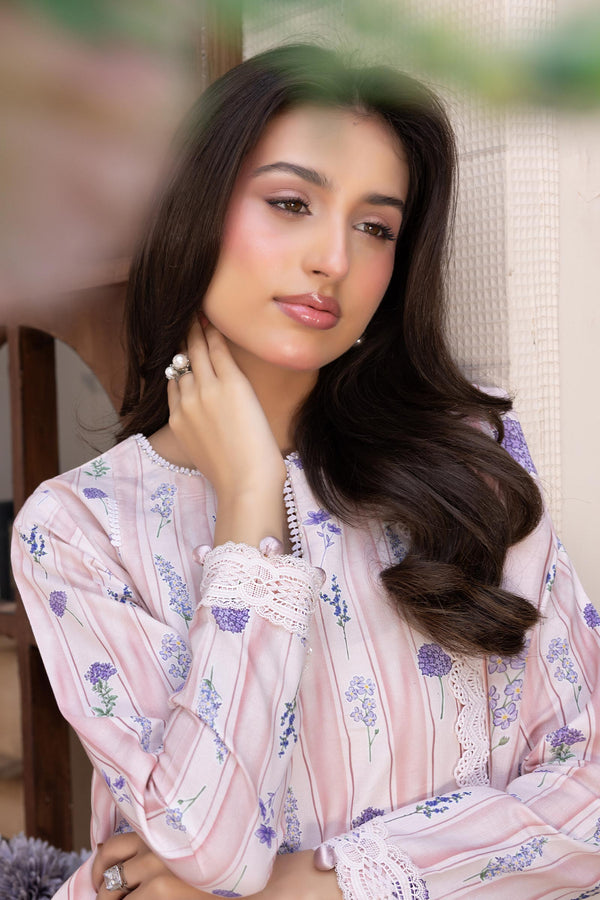 3 Pc Unstitched Printed Lawn Suit