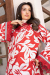 3 Pc Unstitched Printed Lawn Suit