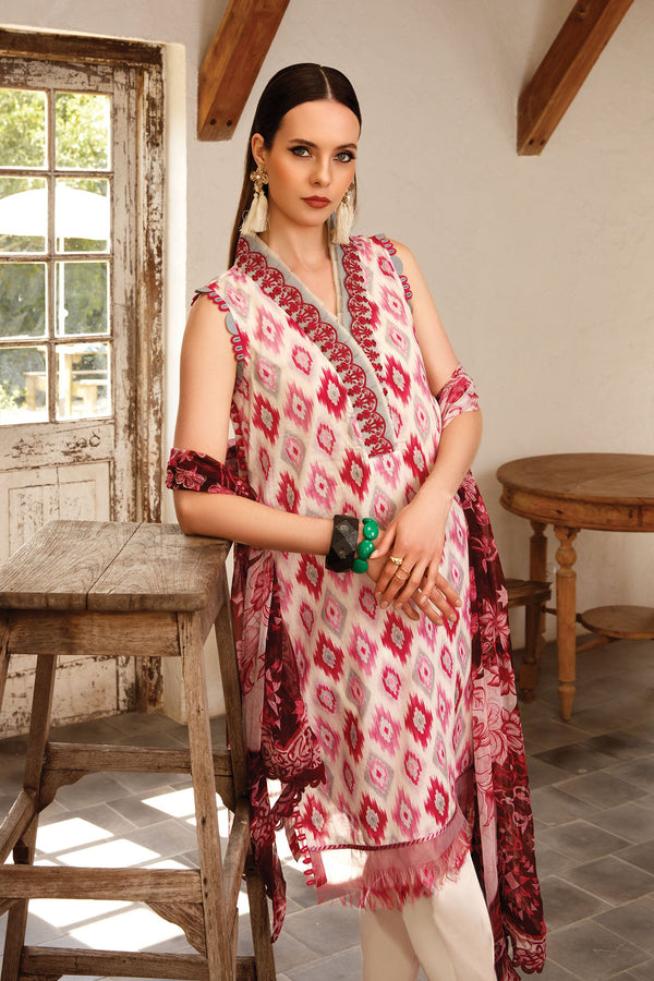 Unstitched fabric | Pink MB-US23-111-A