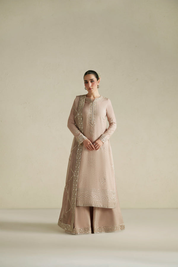 Naqsh Soft Pink Shirt Set