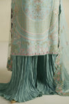 Meena Powder Blue Shirt Set