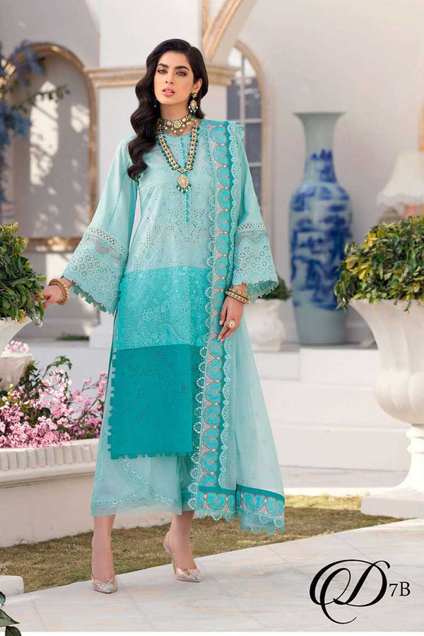 Noor by Saadia Asad Design 7B Noor Luxury Chikankari Lawn Collection 2022