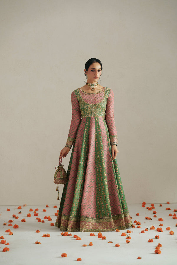 Rang Multicolor Anarkali Set