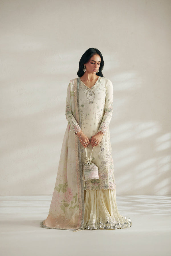 Chand Ivory Shirt Set