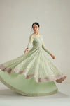 Seafoam Green Pishwas Set
