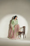 Resham Mint Green Gharara Set
